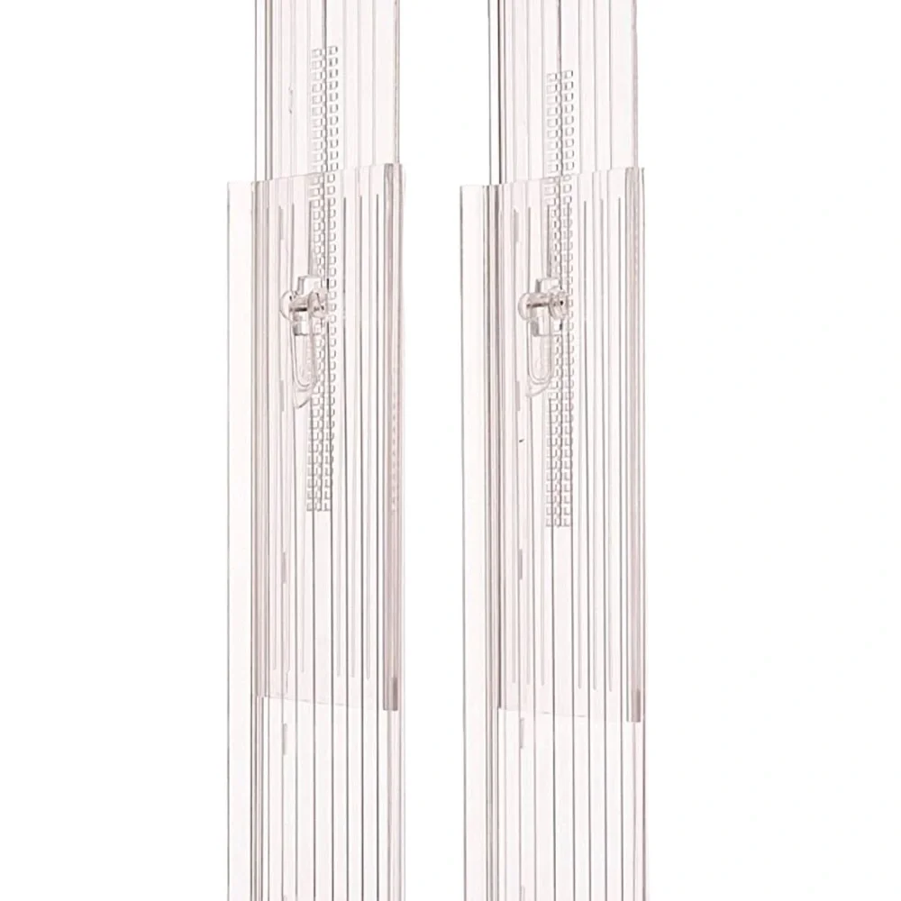 IDesign Expandable drawer divider 2 pack in clear